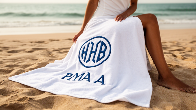 Personalized Beach Towels: Custom & Monogrammed
