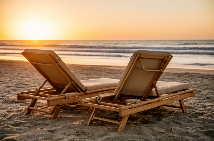 beach chairs